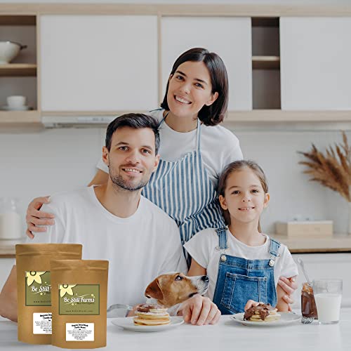 Image of Be Still Farms Bulk Organic Barley Flour - 4.8lb Bread Flour for Baking - Ideal Low Carb High Protein Flour - Rich in Fiber | USA Grown | USDA Certified | Vegan | Non-GMO