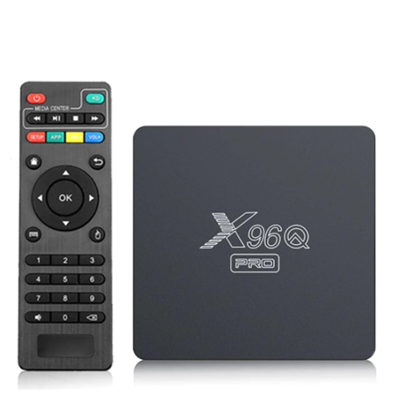 Android TV Box 10.0, 2GB RAM 16GB ROM Set Top Box Smart TV Box H313 CPU 1080P Ultra HD 4K HDR AV1 Wifi 2.4G 5.8Ghz BT 4.1 USB 2.0 Smart Tv Box,1gb+8gb