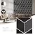 12Pack Acoustic Panels, Self-Adhesive Sound Proof Panels for Walls, Decorative 3D Textured Printing Sound Dampening Panels Sound Absorption Tiles for Studio, Office, Home, 12×12×0.4", Black