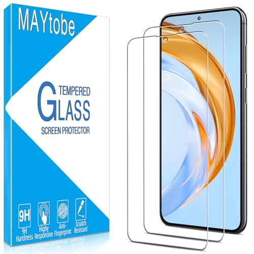 MAYtobe [2-Pack Screen Protector For Samsung Galaxy S23 FE Tempered Glass 9H Hardness Case Friendly Bubble Free Anti Scratch Easy To Install