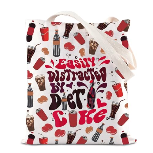 D*et Drinks Tote Bag Soda Lover Gift Fizzy Drinking Lover Shoulder Bag Ice Drinks Gift Bartender Summer Trip Gifts