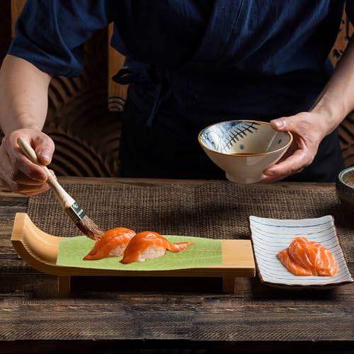 Platos decorativos hojas estilo japonés Luxshiny 100 uds miniatura 5