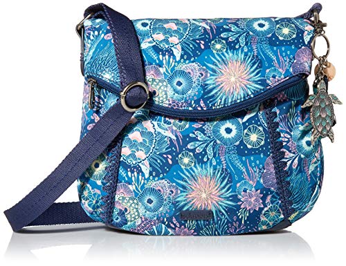 Sakroots Crossbody Bag in Eco-Twill, Multifunctional Purse with Adjustable Strap & Zipper Pockets - Main Image