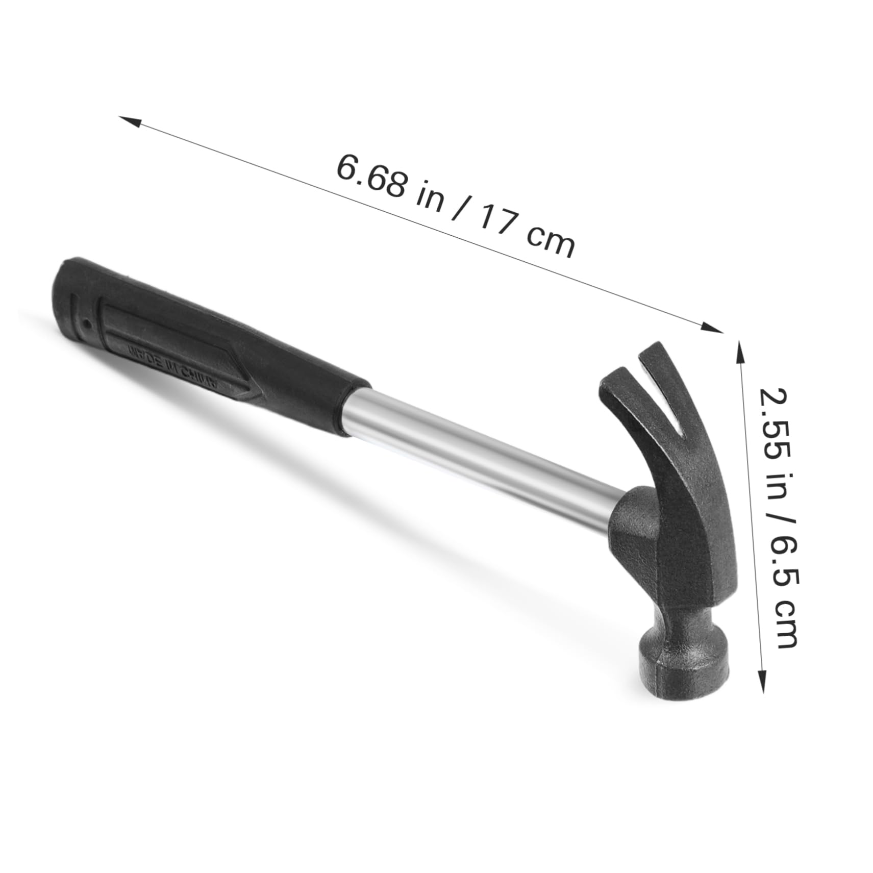 Homoyoyo Martillo de Garra Mini Negro Mango de Plástico y Cabeza de Acero para Exteriores y Bricolaje Hogar 5 Piezas Duraderas y Multifunción