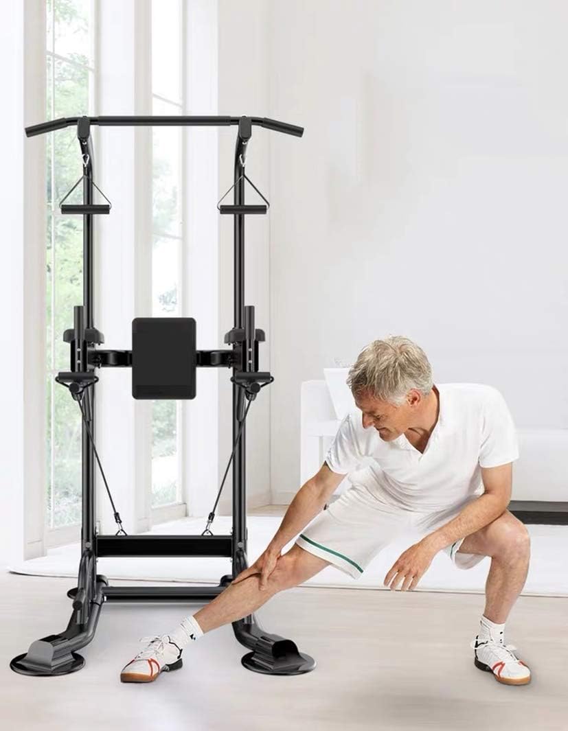 フィットネス機器プルアップバーディップステーションパワータワープルアップバースタンドフリースタンディングストレンストレーニングホーム