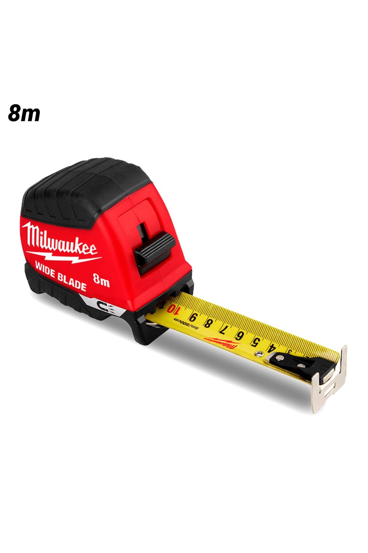 Milwaukee Mètre ruban métrique et impérial magnétique Gen II de 8 m de large