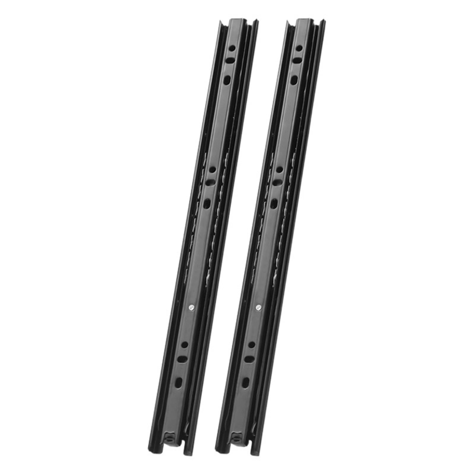 Guías de cajón para una cocina moderna y silenciosa, riel de acero de 10 pulgadas, 2 piezas