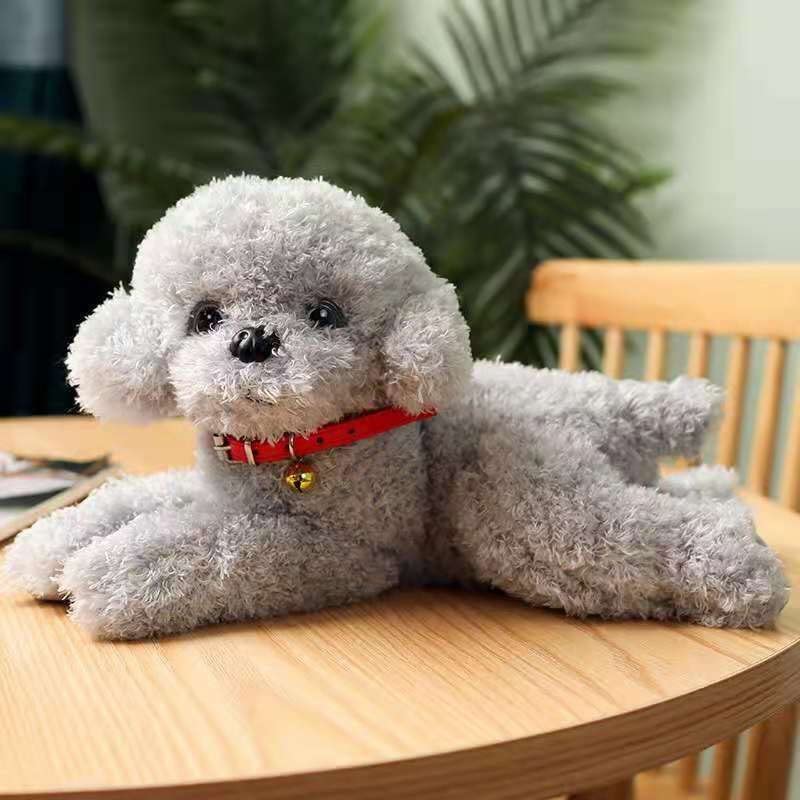 Amazon.co.jp: ぬいぐるみ プードル 犬 リアル 本物そっくり 
