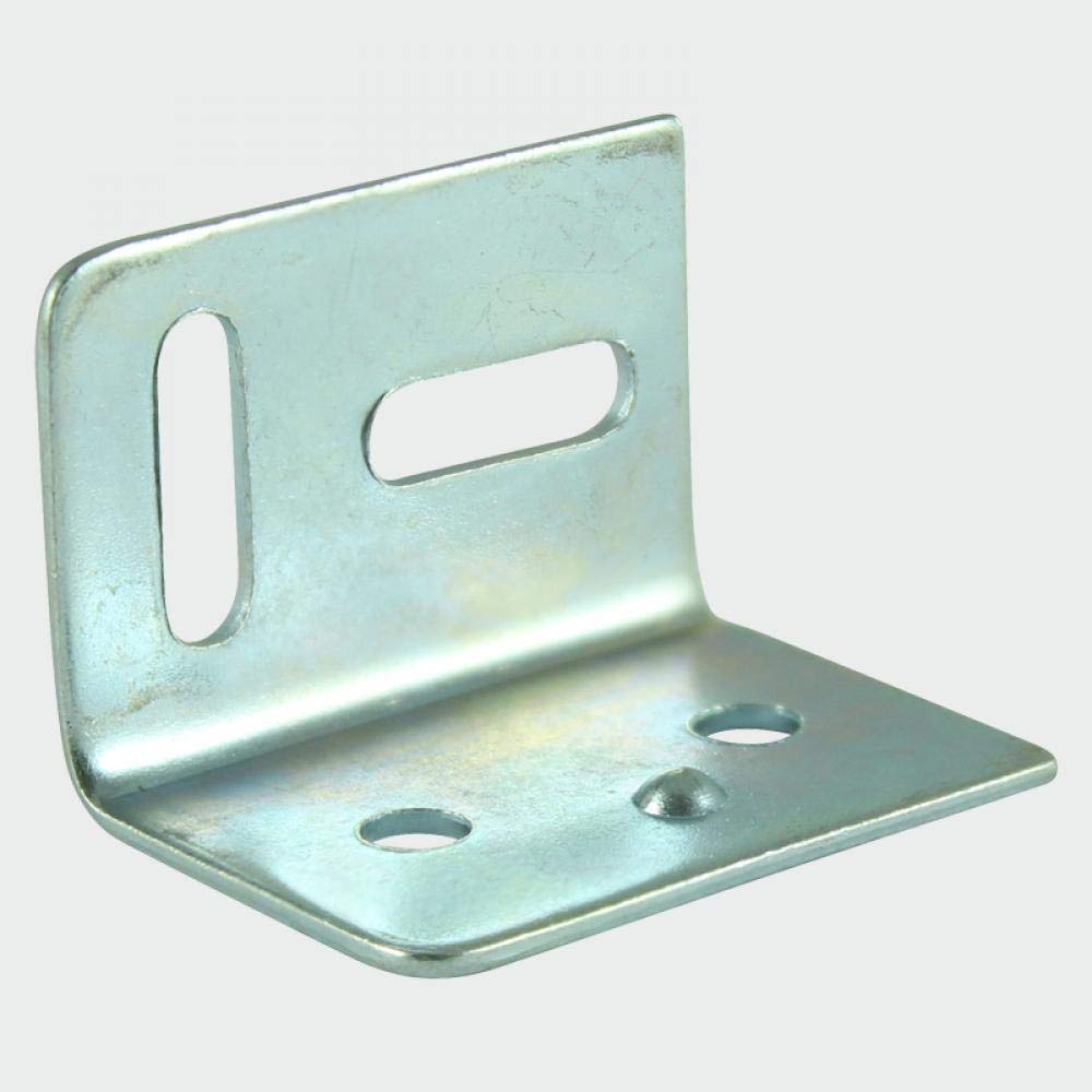Timco 38Spl Stretcher Plate 38X25x29mm - Zinc-Plated, Slotted Holes, Flush Countersunk 5055893306574