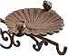 Plant Hanger Bird Bath Or Feeder Rust Brown Color 10.25