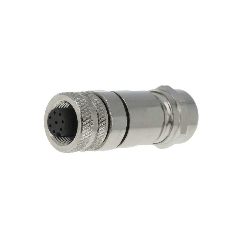Prise M12 8 PIN code A haute performance connecteur blindé IP65 - 2