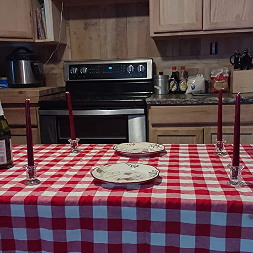 Lanttu Candlestick Holders Bulk, 12 Pcs Glass Candle Holders Set Clear, Crystal Taper Candle Holders For Wedding, Table Centerpiece, Home Decoration(Exclude Candles) #TOP6