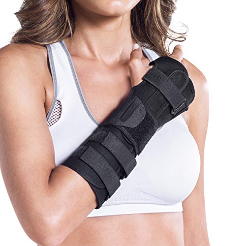 Kestal Munhequeira Tala Longa para Punho, órtese Preto, Bilateral, G