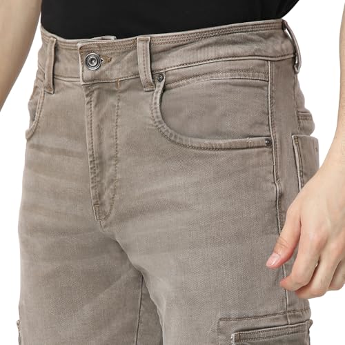 Image of Spykar Men's Rover Regular Fit Mid Rise Casual Jeans