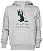 I'm Just Here For The Food Pony Dragon Gris Jersey Sudadera con Capucha Unisexo Hombre Mujer Tamaño S Grey Unisex Hoodie Size S