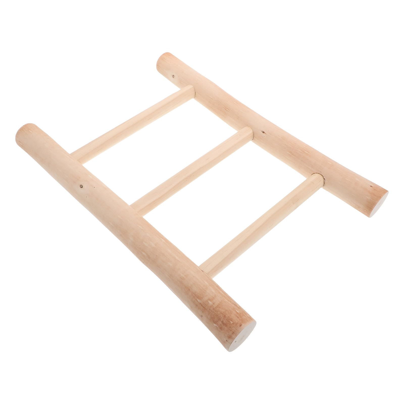 FUOYLOO Scala Portasciugamani in Legno Naturale, Scaffale Portaoggetti per Bagno Compatto, Mensola Portasciugamani da Terra per Organizzazione e Arredo Bagno