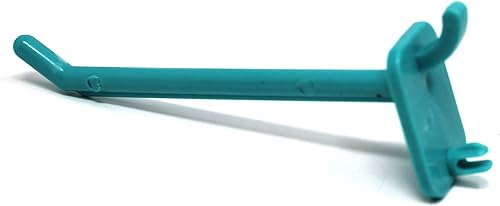 Miniatura 4 de JSP Manufacturing Ganchos de plástico de 4 pulgadas para garajeherramientasalmacenamientoorganizaciónjoyeríamanualidades, varios colores (25, verde