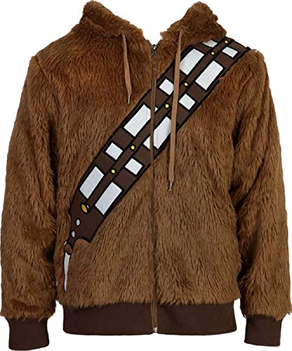 LILLIWEEN SW Hoodie Adult Cosplay Costume Hoodie Jacket with Furry Warm Coat Sweatshirt XL