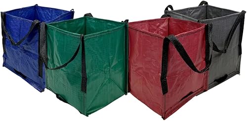 DURASACK Bolsa de almacenamiento resistente de 22 galones, bolsa de mudanza de polipropileno tejido resistente, diseño reutilizable, con capacidad