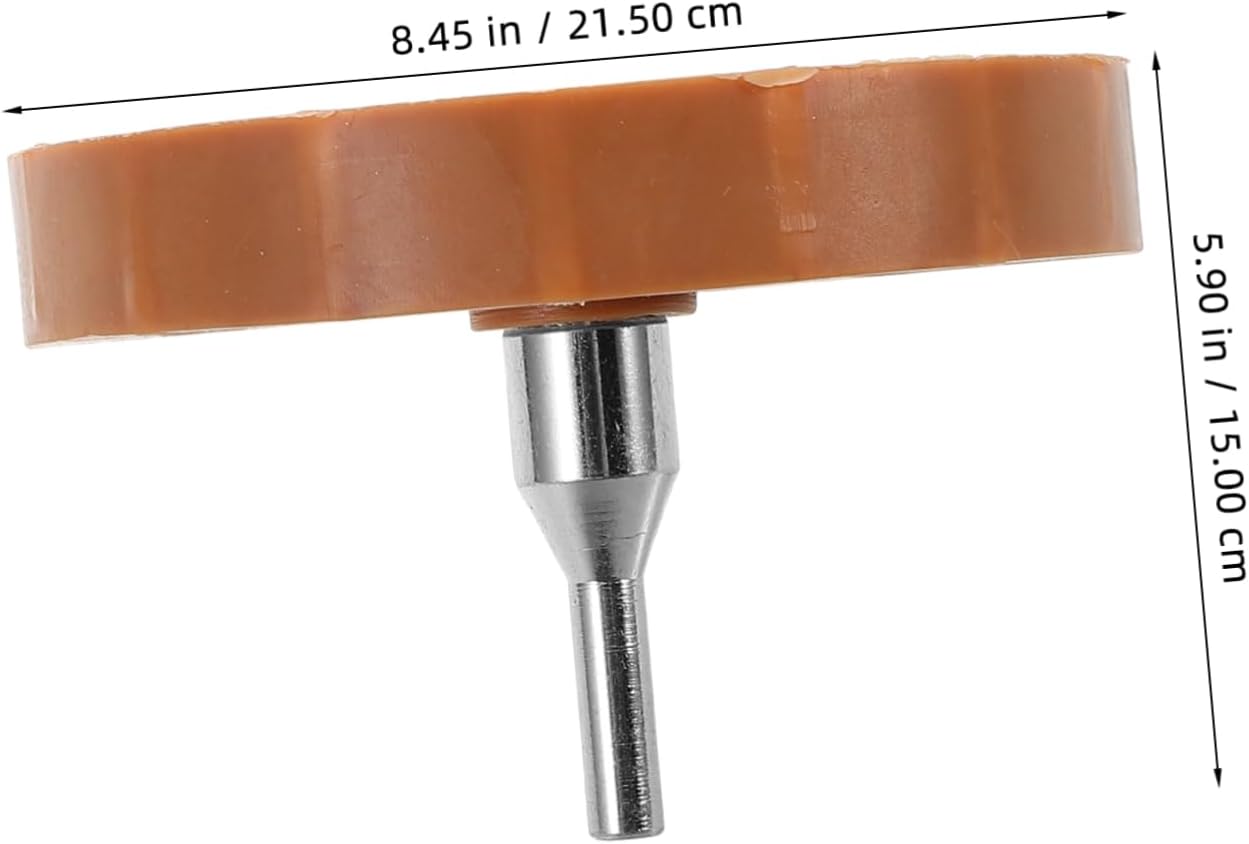 PRETYZOOM Pneumatic Car Decal Remover Wheel Adhesive Removal Tool for Vehicle Paint Sticker Remover Wheel for Cars Multi-use Detailing Tool