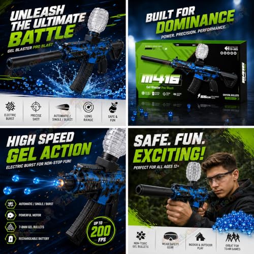 Image of The Little Ones Gel Blaster for Adults Age 15+ Years Above [PRO Advance++][NEW]