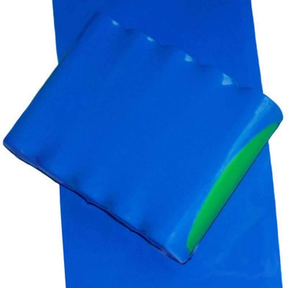 Blue Φ318mm Flat Width 500mm Battery Sleeve Wrap PVC Heat Shrink Tubing x 1M