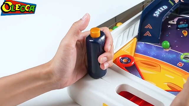 Amazon.com: OLEOCA Tabletop Pinball Machine — Space Board Game