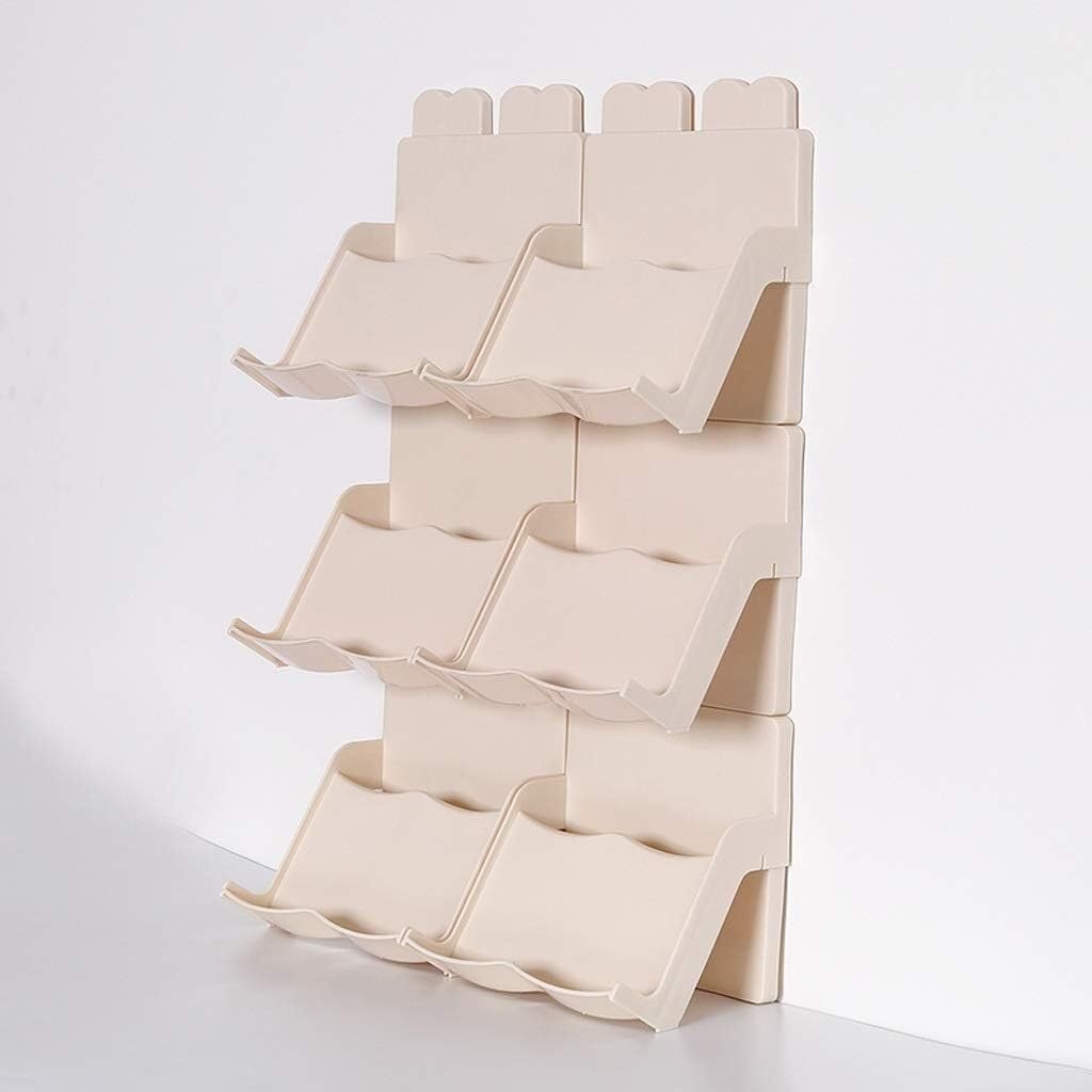 Petite étagère à chaussures à pile push pour l'entrée et le salon