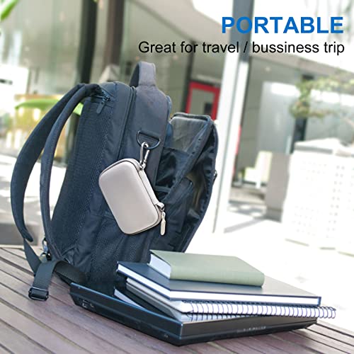 Ltgem Case For Samsung T7 Shield / T7 / T7 Touch Portable Ssd External Solid State Drive - Hard Protective Cover Storage Bag,Beige #TOP7