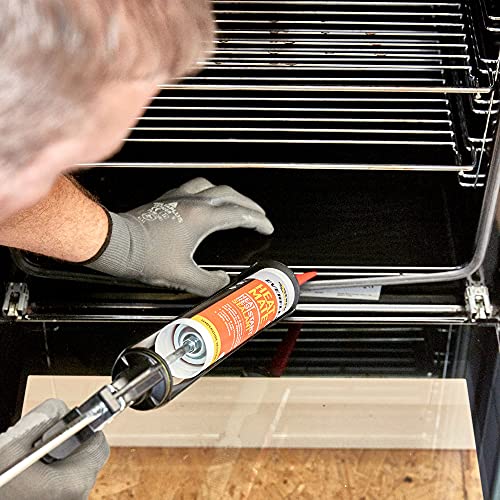 Mastic silicone résistant à la chaleur et étanche Everflex noir