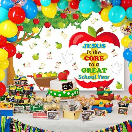 Bannière Jésus chrétienne d'automne pour tableau d'affichage - 4