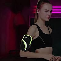 Vista 9 de Soporte de teléfono para correr brazalete para iPhone 14 15 Pro Max 13 12 11 X XS XR 8 7 6 Plus SE Samsung hasta 6.9 pulgadas bolsa de bandas