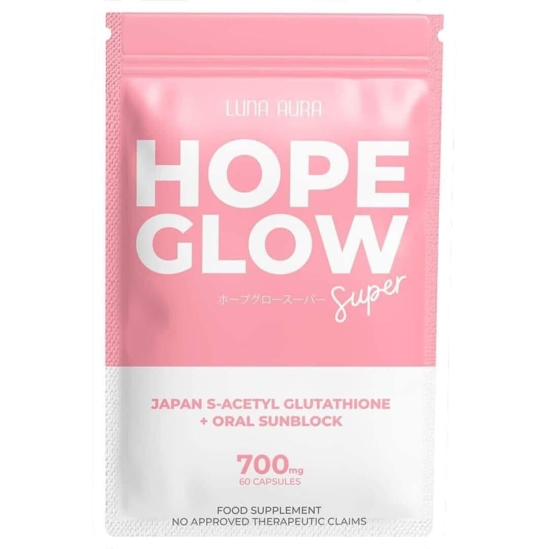 luna aura advanced glutathione Hope Glow Skin Pro, 30 Capsules : Health & Household Luna Aura HOPE GLOW Skin