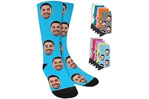 Personalized Picture on Socks: Divvy Up Happiness!