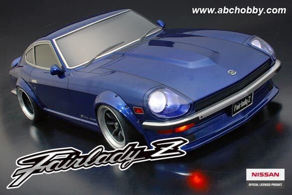 ABCホビー　フェアレディZ S30 ボディ 再生産】1/10 RCカー用ボディ NISSAN フェアレディZ432 (S30)【67150