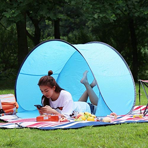 Carpa automática para camping 1-2 personas 148x148x90 cm miniatura 3