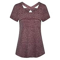 Algopix Similar Product 6 - Women Plus Size Tops Athletic Yoga