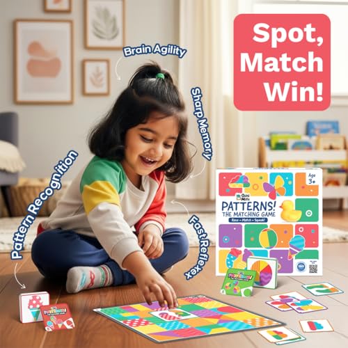 Image of DOT POP! Activity Kit for Kids 2-5 | 150+ Elements | Colour, Counting, Sorting & Matching Games | Early Learning, Motor Skills | Reusable, Mess-Free & Screen-Free Fun (DOT POP & SHAPE POP & PATTERN)