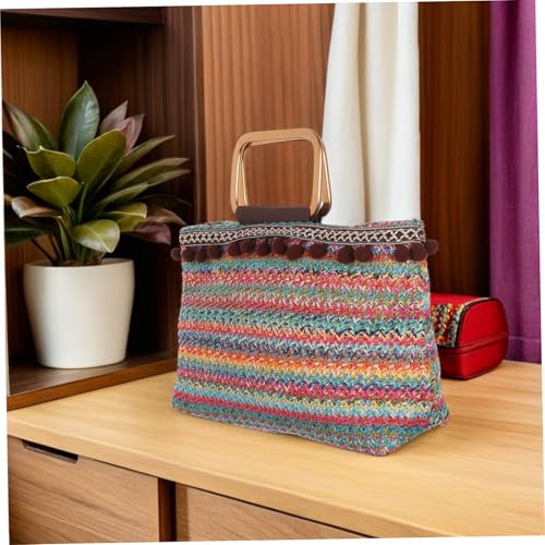 Paquet tissé coloré VANZACK au design souple en maille de polyester