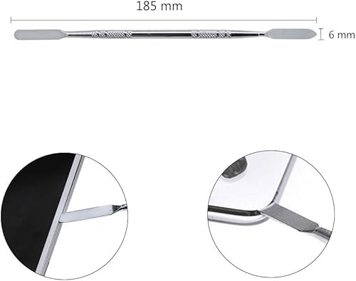 Miniatura 3 de Metal Spudger - Herramientas de reparación de apertura para iPhone, iPad, portátil, celular, universal, paquete de 2