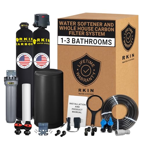 Sistema Ablandador y Filtro de Carbono para 1-3 Baños miniatura 1