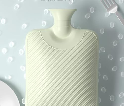 Mbeta Cute Faux Fur Plush Hot Water Bottle With Fleece Cover, Hot Water Bag Cute Faux Fur Cover, Feet Bed Warmer For Neck, Cramps, Shoulders Pain Relief Cold Winter Supplies Gifts For Girls (Brown) ( #TOP2