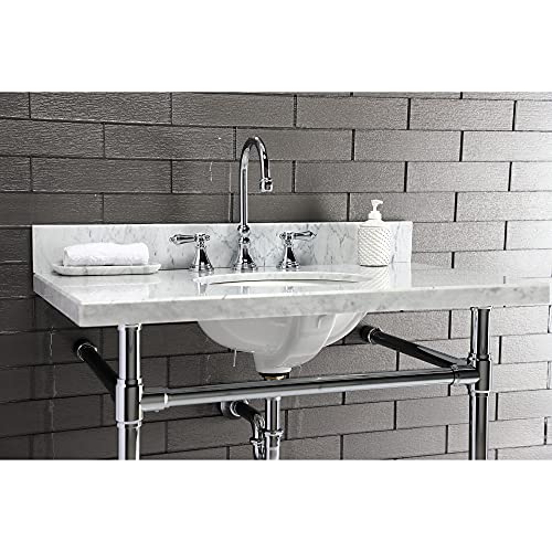 Kingston Brass Vpb2818331 Dreyfuss Console Sink Legs, Polished Chrome #TOP4