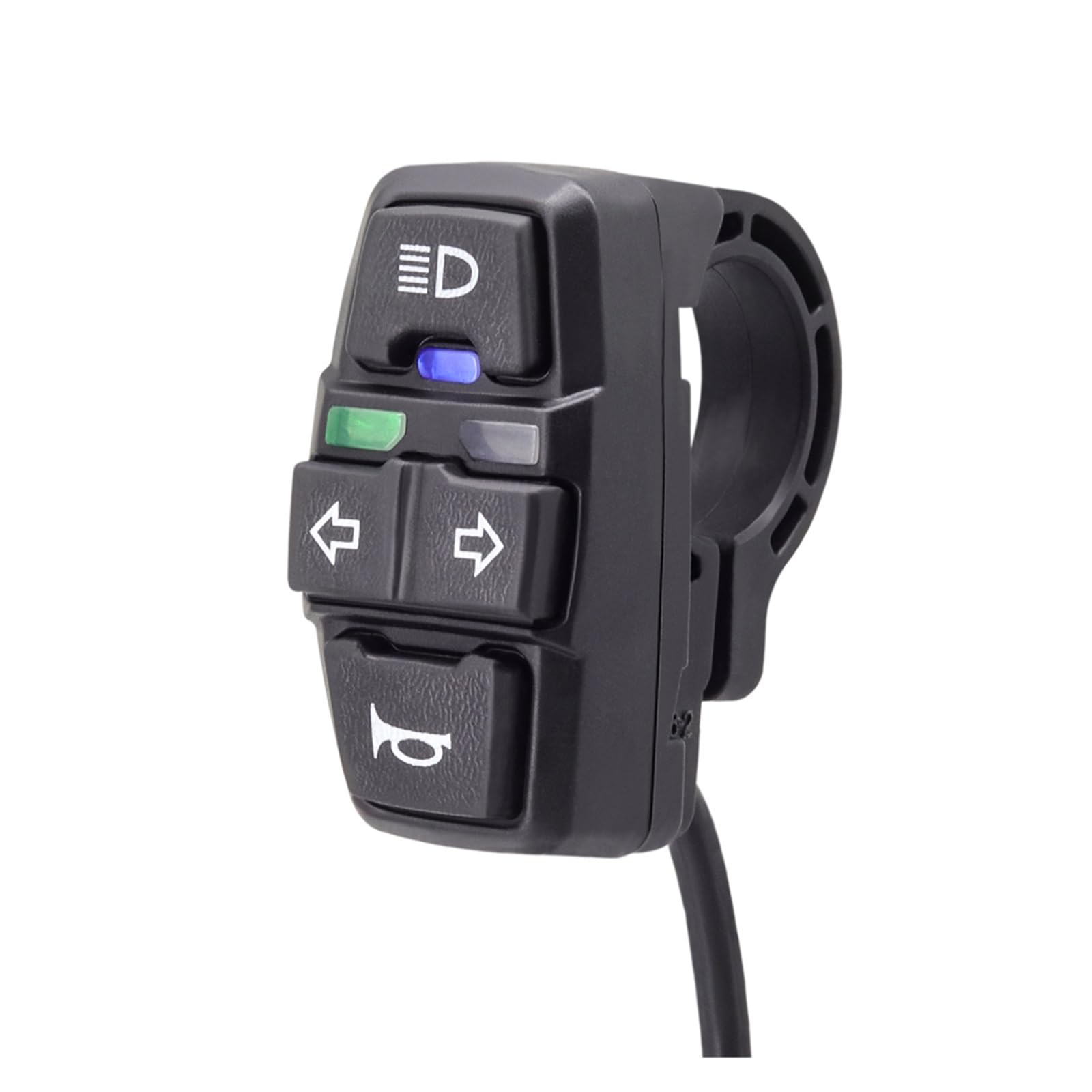 Juego de Luces de Freno y Luces de Giro for Bicicleta eléctrica, Entrada de 24V, 36V, 48V, for Bicicleta eléctrica, con bocina y luz Trasera de Giro