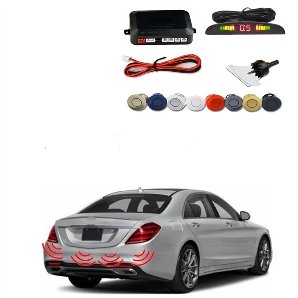 Capteur Radar recul Le Radar recul Voiture à 4 sondes Convient aux modèles Classe pour Benz pour A B C E S