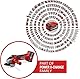 Einhell Akku-Winkelschleifer TC-AG 18/115 Li (1x4,0Ah) (18 V, 115 mm Scheiben-Ø, 28 mm Schnitttiefe, Softstart, Zusatzhandgriff, inkl. 1x 4,0 Ah Akku & Ladegerät)