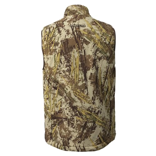 First Lite Men's Primer Puffy Vest - Insulated Windproof Camo Waterfowl Hunting Vest2
