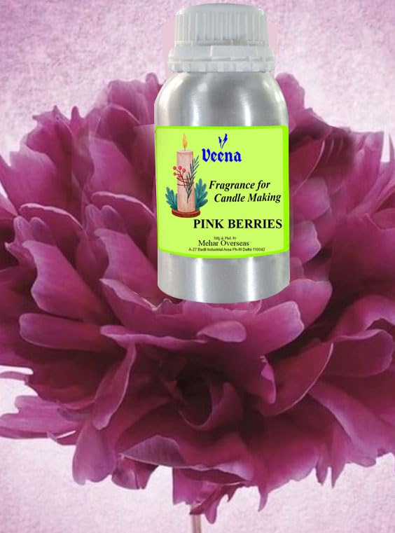 Image of Pink Berries Fragrance Oil Essential oil for Candle Making Soap Making Slime, Diffusers Home and Crafts 100 gm