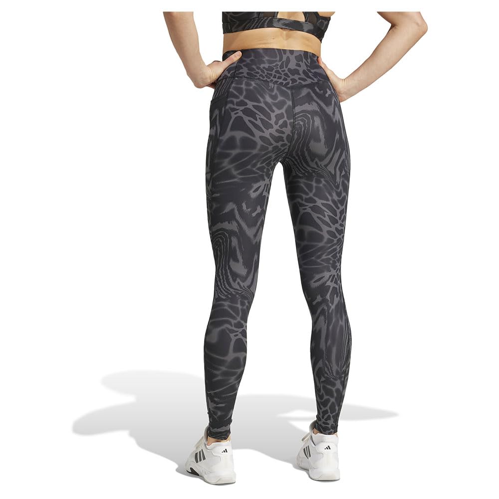 adidas Women's Mallas largas con Bolsillo Oculto Optimé Essentials