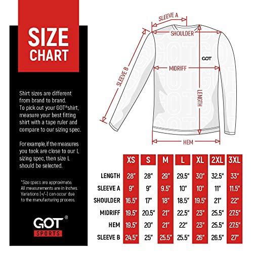GOT Sports UPF 50+ Fishing T Shirts for Men Women Long Sleeve - UV Sun Protection, Lightweight4